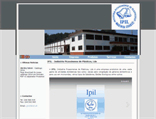 Tablet Screenshot of ipil.pt